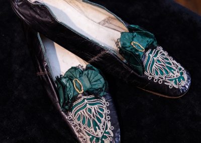 These 19th century ‘straight’ shoes made a fashion statement
