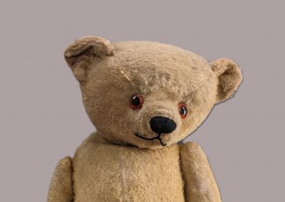 This delightful teddy survived a German U-boat attack